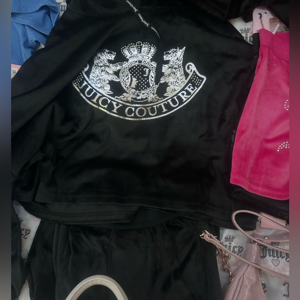 Juicy couture suit top sz L bottoms XL